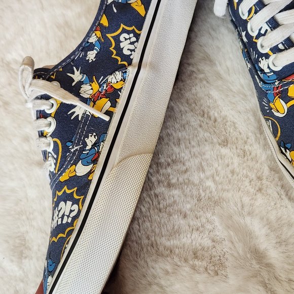 Vans Limited Edition Donald Duck Disney tennis shoes Men 9.5 Womens 11 - Picture 5 of 16